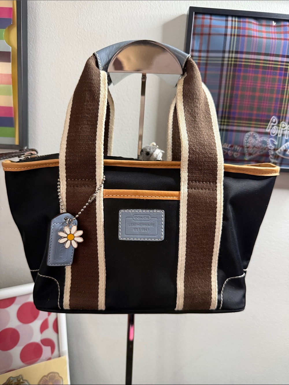 Coach Y2K Mini Hampton Canvas Tote